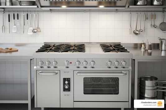 Unleash Culinary Power: Commercial 6 Burner Gas Ranges with Convection Ovens