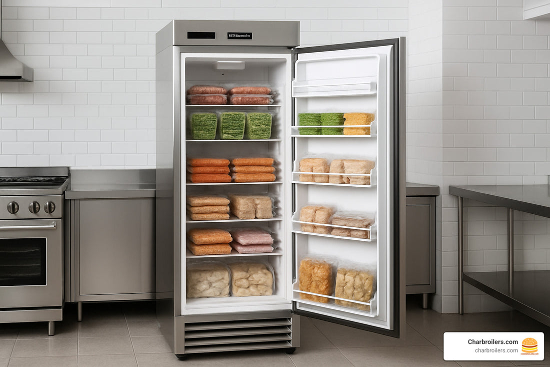 Frigidaire Frost Free Commercial Upright Freezer Keeps Your Business Chill
