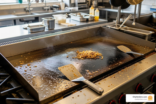 Griddle Glory: Simple Steps to a Spotless Surface