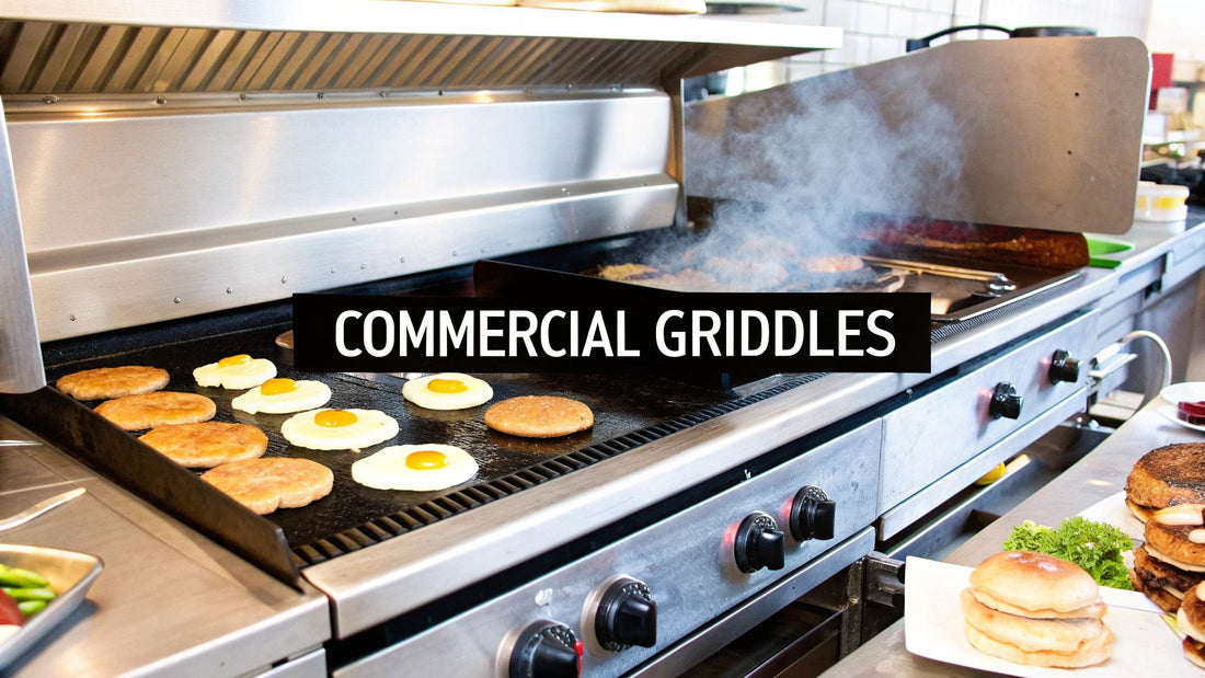 A Restaurant Owner's Guide to Commercial Gas Griddles