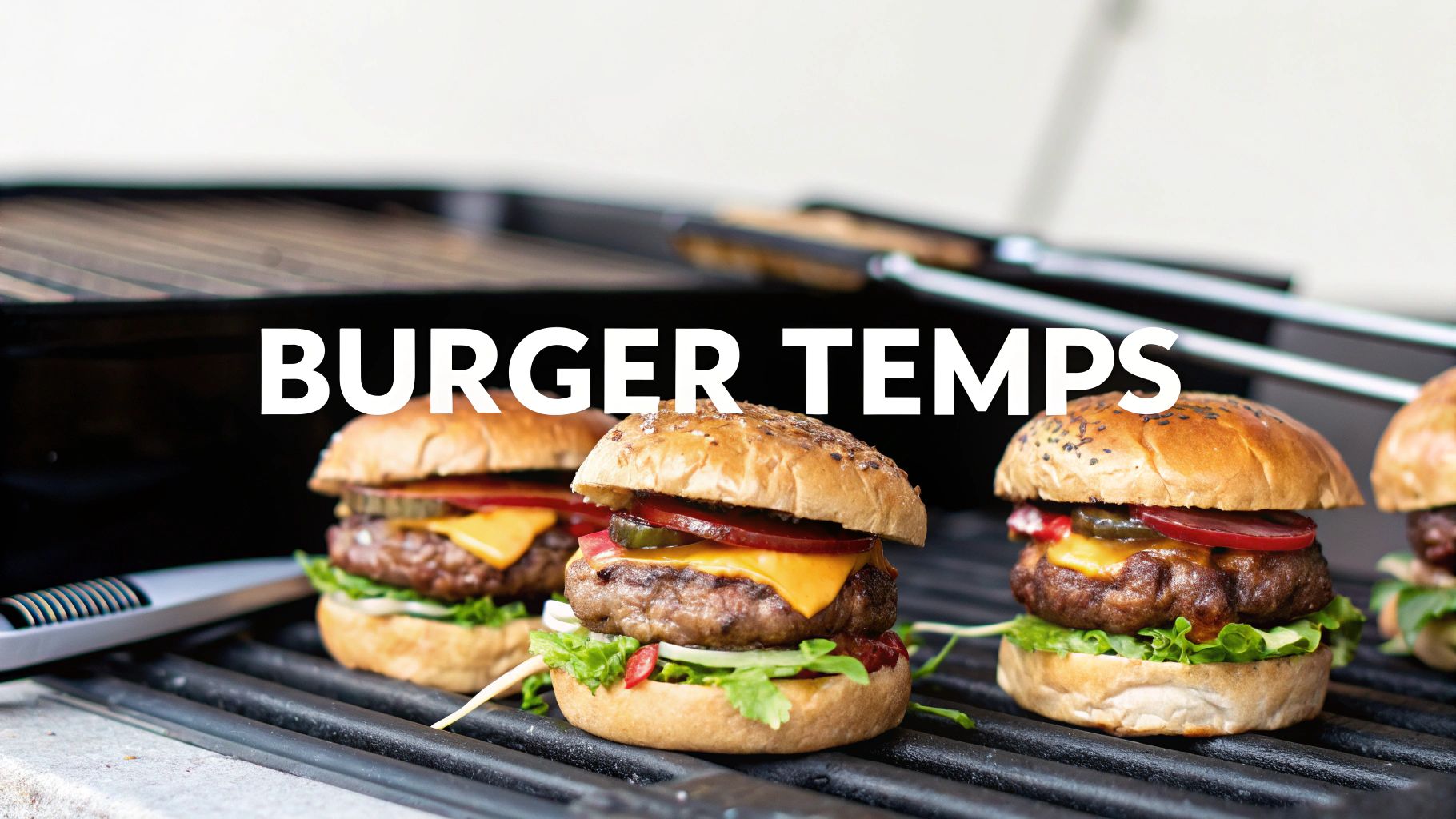 Ultimate Burger Temperature Chart Perfect Grilling Guide Charbroilers