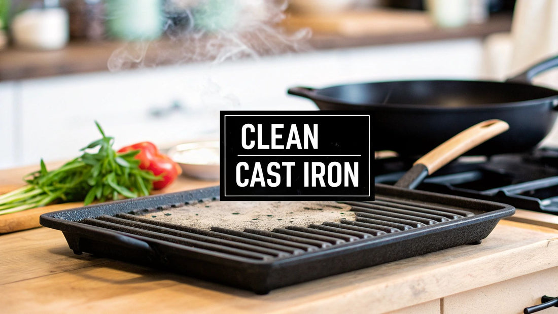 How to Clean Cast Iron Grill: Easy Tips for Perfect Results