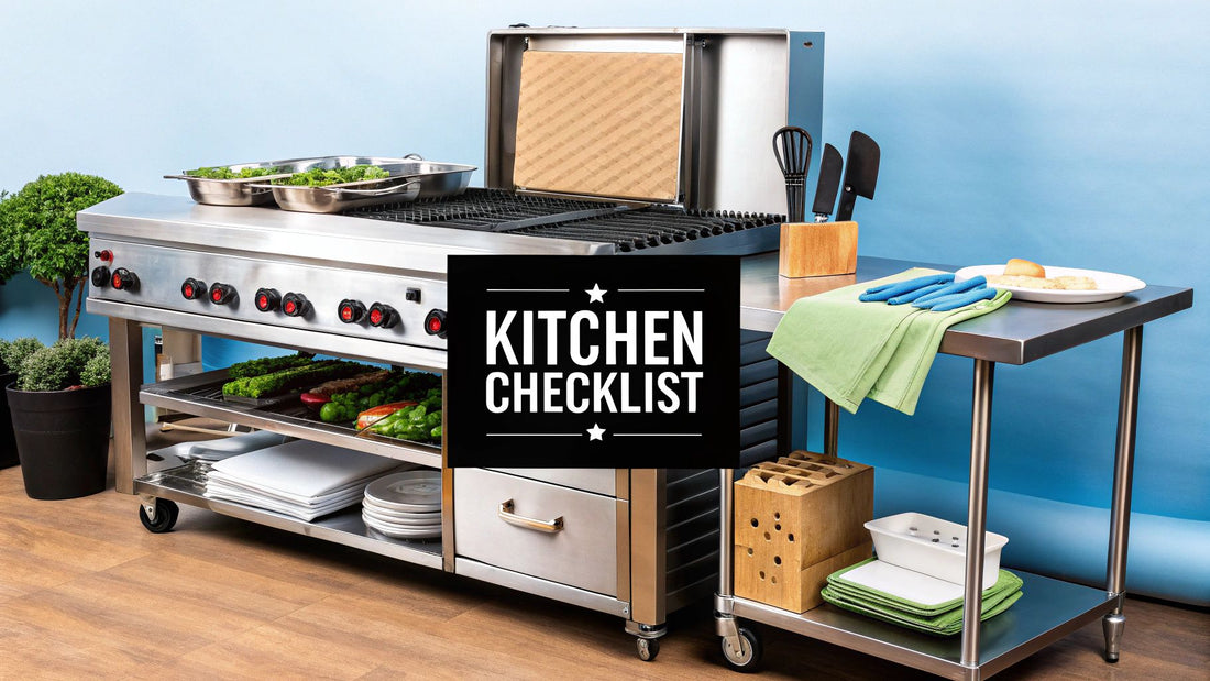 The Ultimate Commercial Kitchen Equipment Checklist for 2025