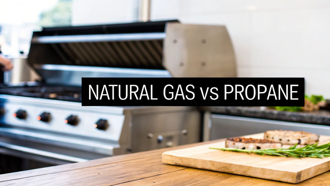 Natural Gas vs Propane for Commercial Charbroilers