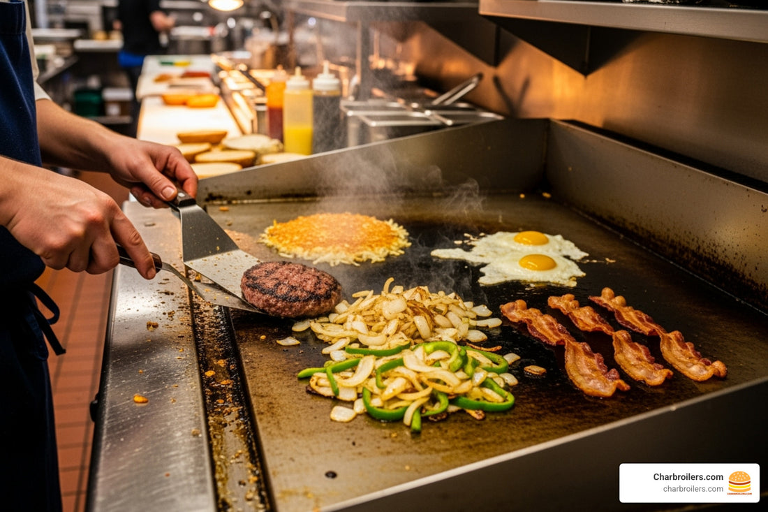 The Hot Plate Handbook: Mastering Commercial Griddles and Flat Top Grills