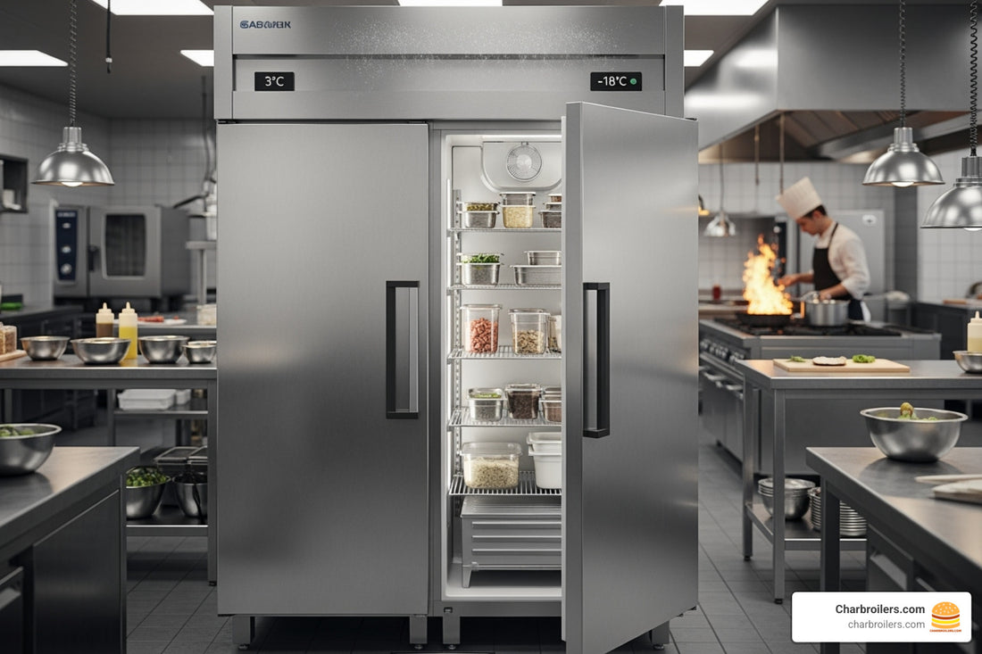 Cool & Freeze: Navigating Commercial Double Door Fridge Freezers