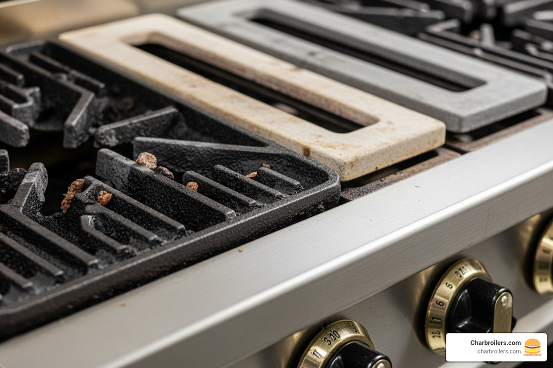 The Right Parts for the Perfect Char: Commercial Charbroiler Components