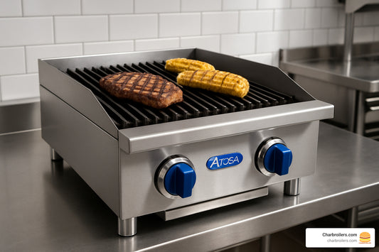Small Grill, Big Thrill – Meet the Atosa 24 Charbroiler