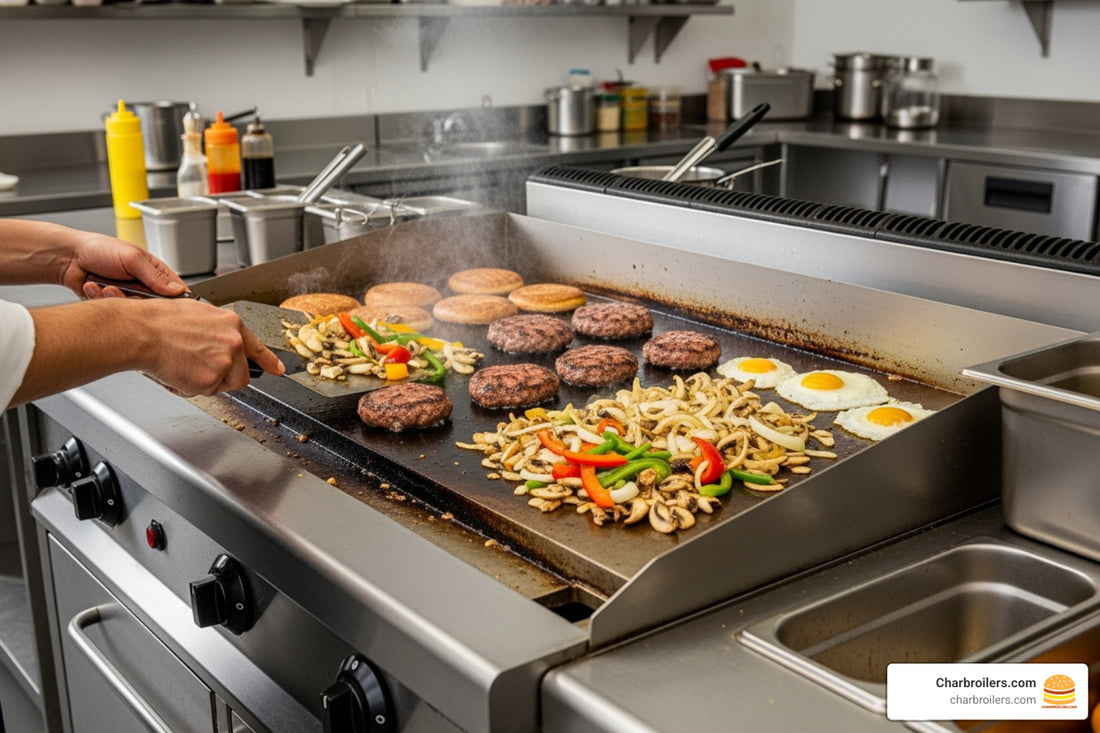 From Countertop to Cast Iron: A Pro's Guide to Commercial Flat Tops