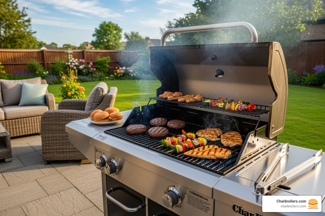 Grill & Chill: Unpacking Char-Broil Commercial Series Outdoor Cooking