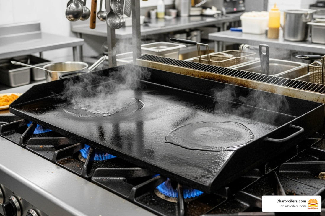 Heavy Metal Heroes: Choosing Your Commercial Cast Iron Griddle