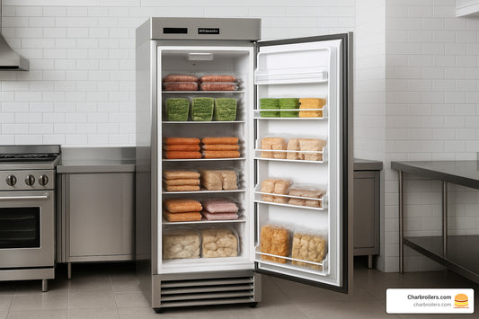 Frigidaire Frost Free Commercial Upright Freezer Keeps Your Business Chill