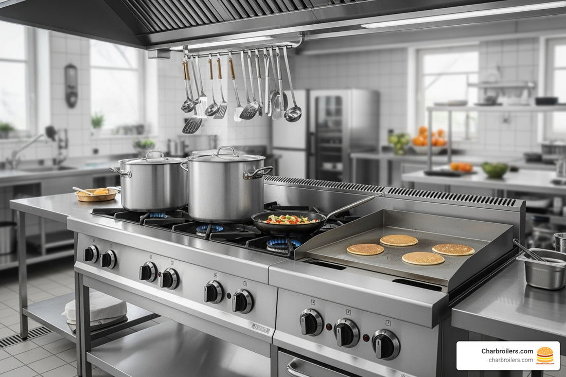 Unleash Culinary Power: Best 4-Burner Commercial Stoves with Griddle