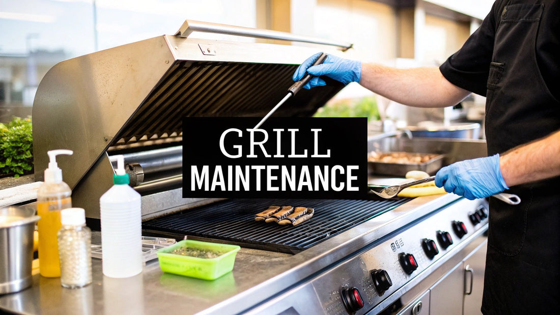 Gas Grill Maintenance Guide for Restaurants