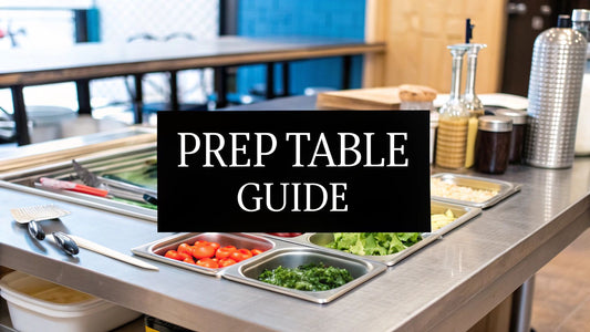 Your Essential Food Prep Table Buying Guide