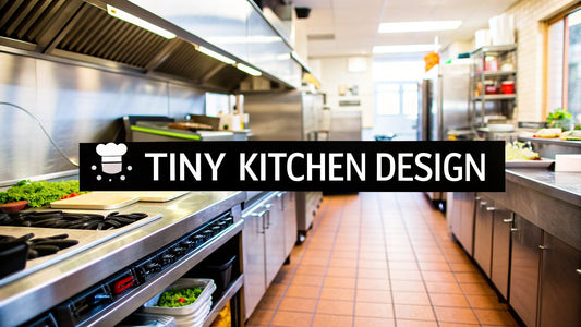 Tiny Commercial Kitchen Design That Works