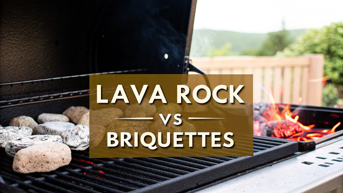 Lava Rock vs Ceramic Briquettes Grilling Guide