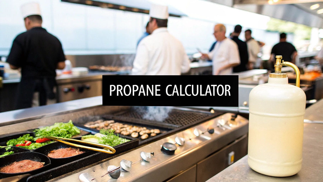 Propane Tank Size Calculator for Restaurants