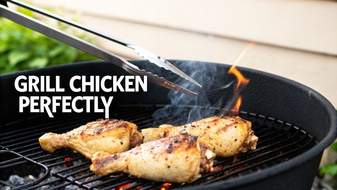 How to Grill Chicken on Charcoal Grill Perfectly | Easy Guide