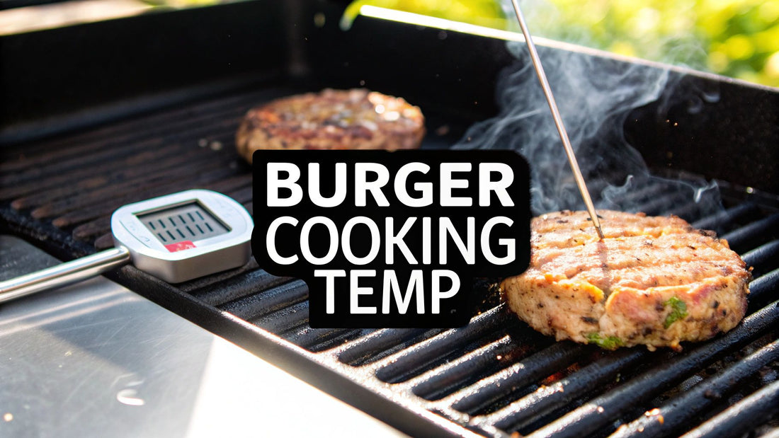 The Ultimate Guide to Burger Cooking Temp
