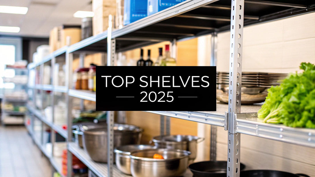 7 Best Commercial Kitchen Shelves for 2025