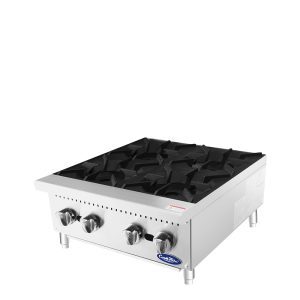 Atosa ACHP-4-LP 24 inch 4 Burner Propane Gas Hot Plate