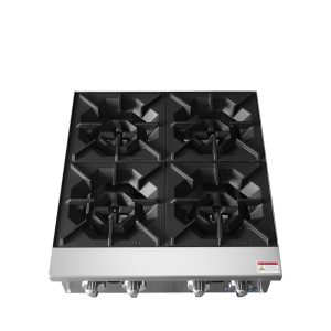 Atosa ACHP-4-NG 24 inch 4 Burner Natural Gas Hot Plate