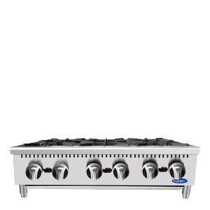 Atosa ACHP-6-LP 36 inch 6 Burner Propane Gas Hot Plate