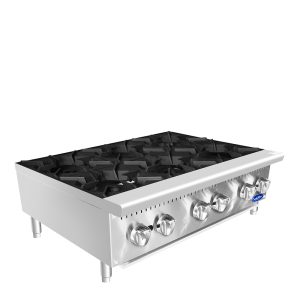 Atosa ACHP-6-LP 36 inch 6 Burner Propane Gas Hot Plate