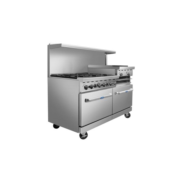 Atosa AGR-6B-24RGB 60 inch Range With Raised Griddle and Broiler