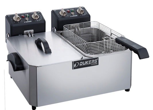 Dukers DCF15ED Electric Fryer 15 liter single pot