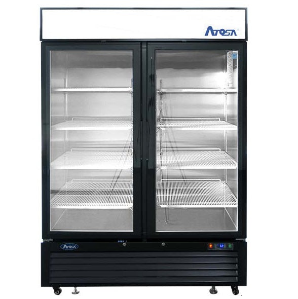 Atosa MCF8723GR Glass Door 54-inch Refrigerator Merchandiser