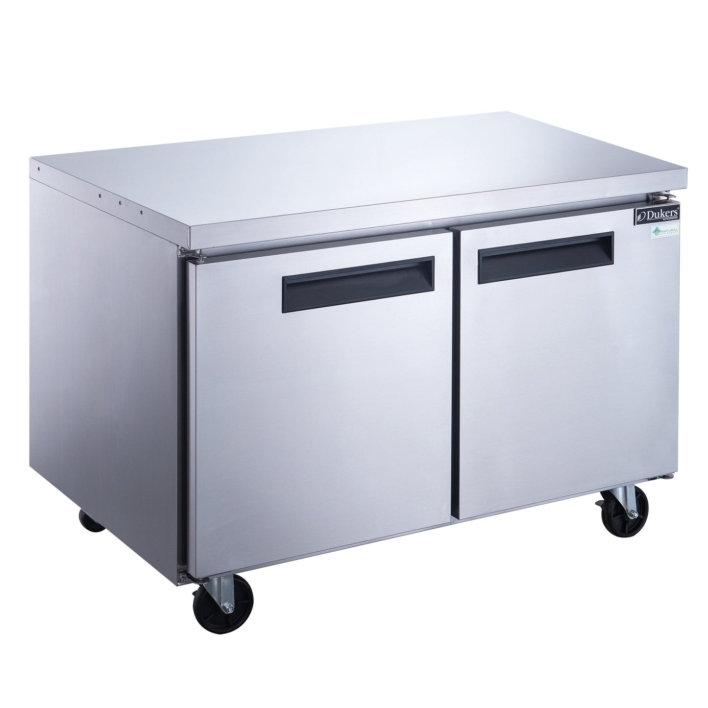 Dukers DUC60F 15.5 cu. ft. 2-Door Undercounter Freezer 